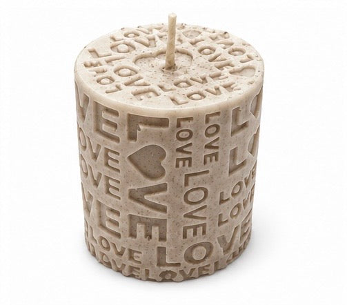 Love Circular Candle