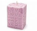 Rectangular Love Candle