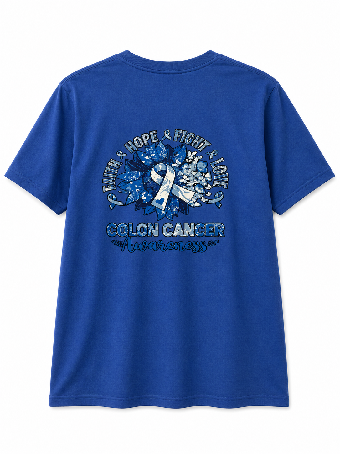 Colon Cancer T-Shirt Color Customizable